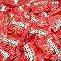 SKITTLES Original Fun Size 2lb individual packs Bulk Bag, Assortment of Flavors (Strawberry, Lemon, Orange, Grape, Lime)