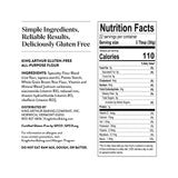 King Arthur Gluten-Free All-Purpose Flour, 24 Ounce (Pack of 1) - Non-GMO Project Verified, Certified Kosher