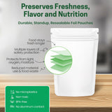 Z Natural Foods Organic Barley Grass Juice Powder - Made in USA, USDA Organic Nutrient-Dense Green Drink Mix for Energy, Detox with Amino Acids