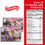 Shirakiku Dried Grains & Rice - Japanese Style Short Grain Sticky White Rice - Premium Quality Microwavable Ready To Eat Cooked Sushi Rice, 7.4 Ounce (Pack of 12)