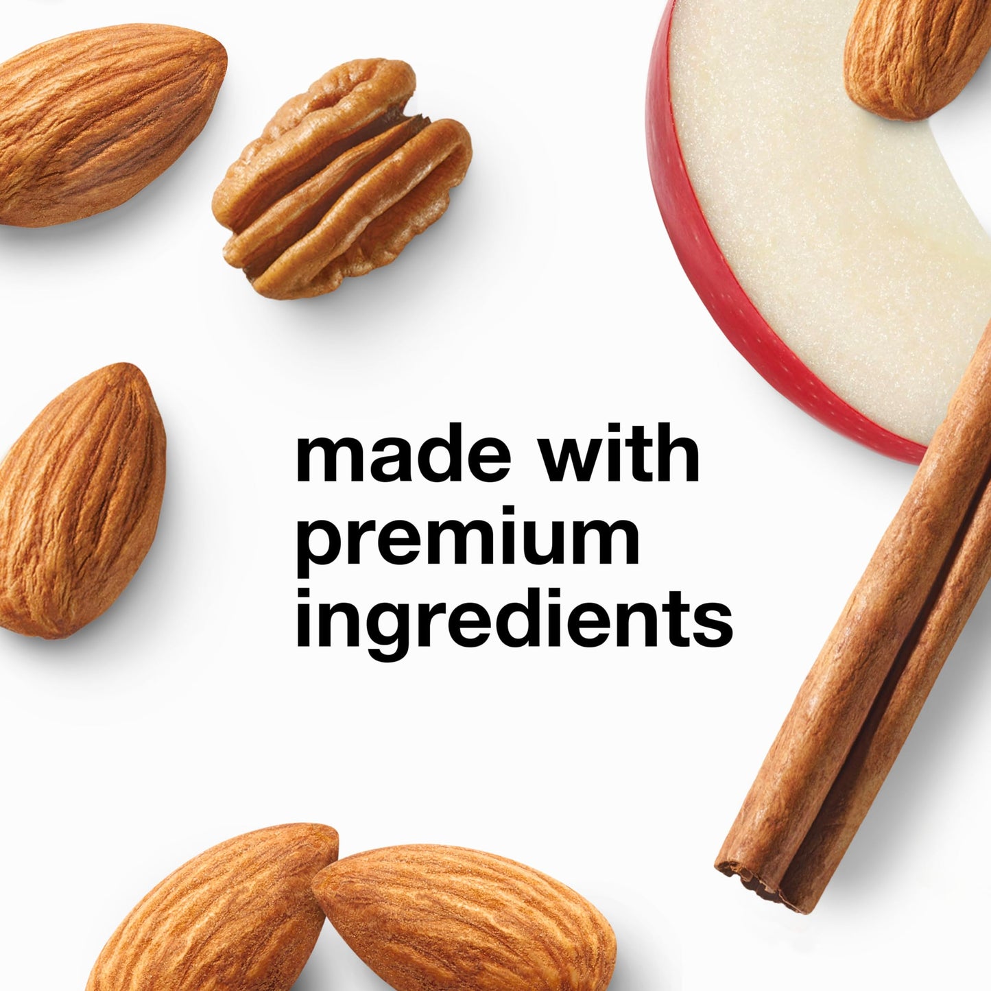 KIND Zero Added Sugar Granola, Apple Cinnamon Nut, Gluten Free, Low Sugar, Keto Snacks, 5g Protein, 8oz, 5 Count