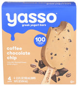 Yasso Frozen Greek Yogurt Bars Coffee Chocolate Chip Bars 4 Count for a ridiculously creamy frozen snack made with the goodness of greek yogurt 3.5fl
