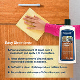 THOMASVILLE KITCHEN CABINET CREAM - Multisurface Wood Cleaner and Polish Furniture Quick Shine Restorer Protector Kitchen Cabinets Surface Cleaner