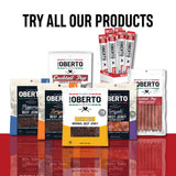 Oberto Grass Fed Beef Sticks - Original, Zero Sugar, No Artificial Ingredients, High Protein, Gluten Free, Wood Smoked, Premium Grass Fed Meat Sticks