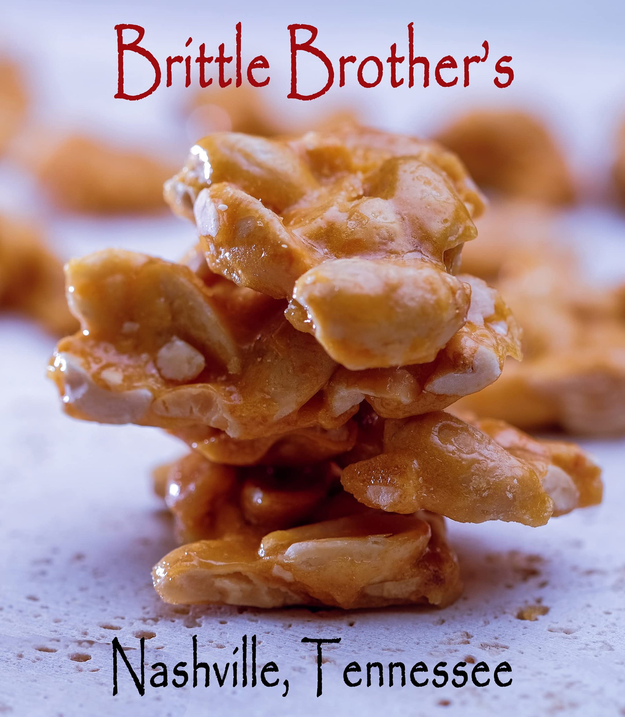 Brittle Brothers Peanut Brittle - 16 oz Gift Box - Gourmet Candy