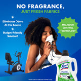 Lysol Tough Odor Eliminator Laundry Sanitizer Additive, Sanitizing Liquid for Gym Clothes and Activewear, 0% Bleach, Eliminates Odor Causing Bacteria