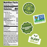 Back to Nature Multigrain Flatbread Crackers, Non-GMO, Plant-Based Snack Cracker, Made with Wheat Flour & Whole Grains, Snack Happy, 5oz Box