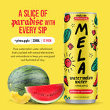 Mela Watermelon Water - Watermelon Juice, 100 Percent Natural Fruit Juice with Vitamin C, Electrolytes, Antioxidants - Coconut Water Alternative