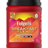 Folgers Breakfast Blend Mild Roast Ground Coffee, 10.8 Ounces