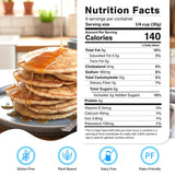 Quay Naturals Grain-Free Pancake & Waffle Mix - 10 oz | Gluten Free Almond Flour Baking Mix, Non-GMO, Dairy-Free, Vegan-Friendly, Light & Fluffy Gluten Free Flour for Easy Pancakes & Waffles