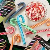 Doscher's Handmade Gourmet Holiday Candy Canes, Assorted Flavours, 5 Count, Pack of 1