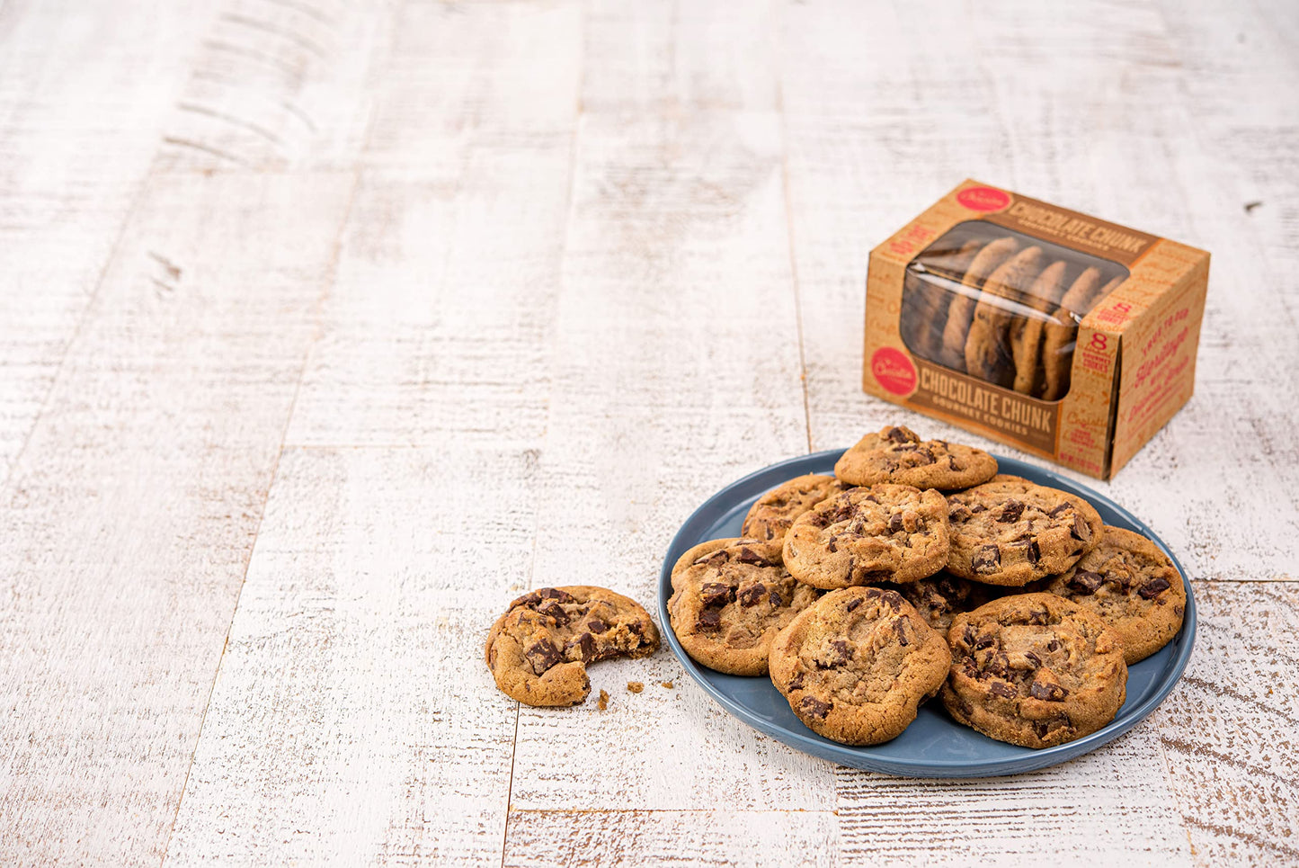 Christie Cookie Co., Chocolate Chip Cookies, Chocolate Chunk, 8ct (Sold Frozen)