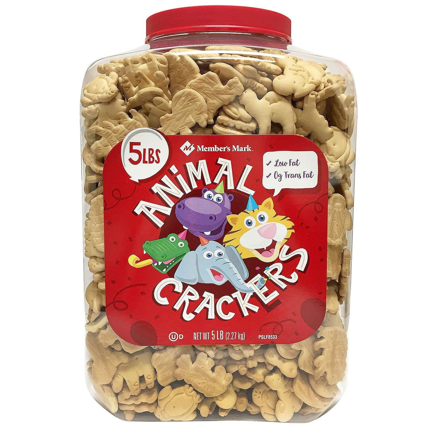 Member's Mark Animal Crackers, 5 lbs per Container, Pack of 4 (20 lbs Total)