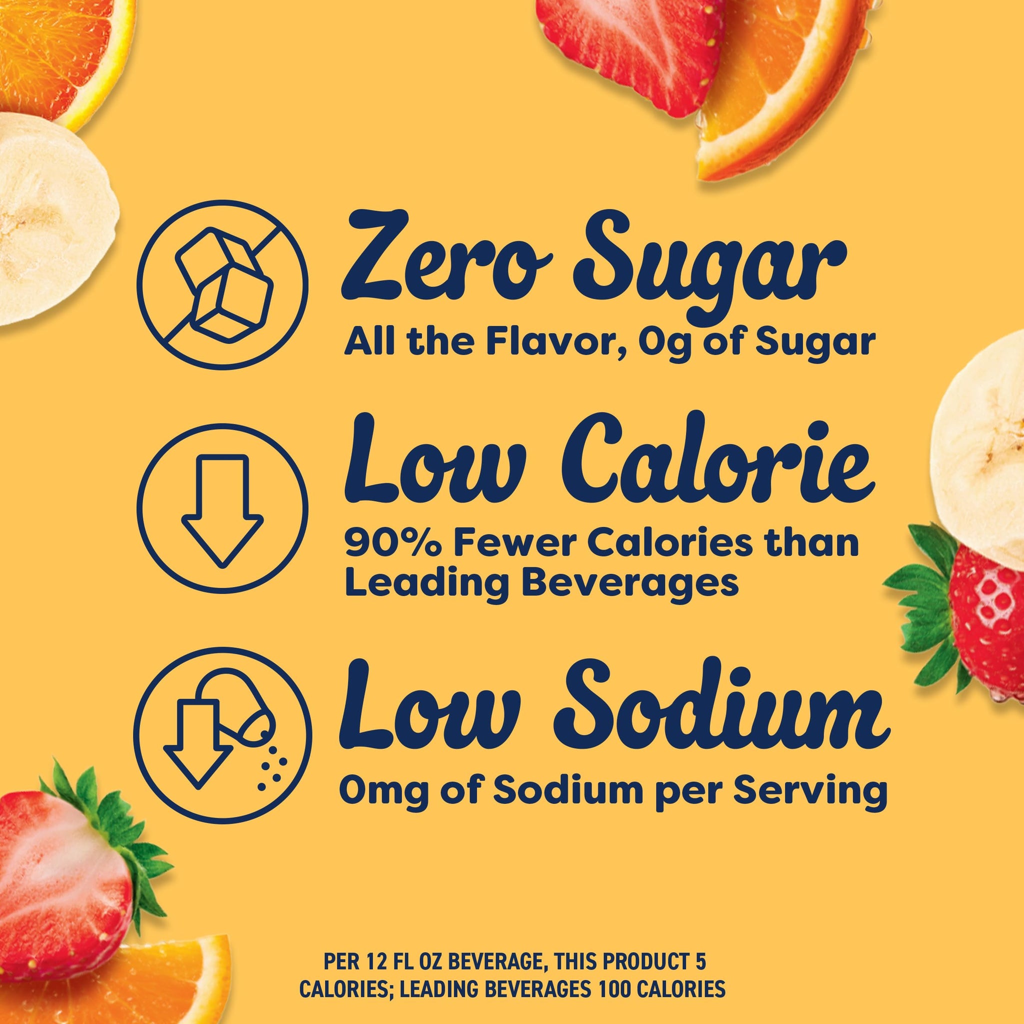 Crystal Light Drink Mix, 6 Pitcher Packets, for Flavorful Hydration and Shareable Refreshment, Strawberry Orange Banana artificial flavor, Zero Sugar