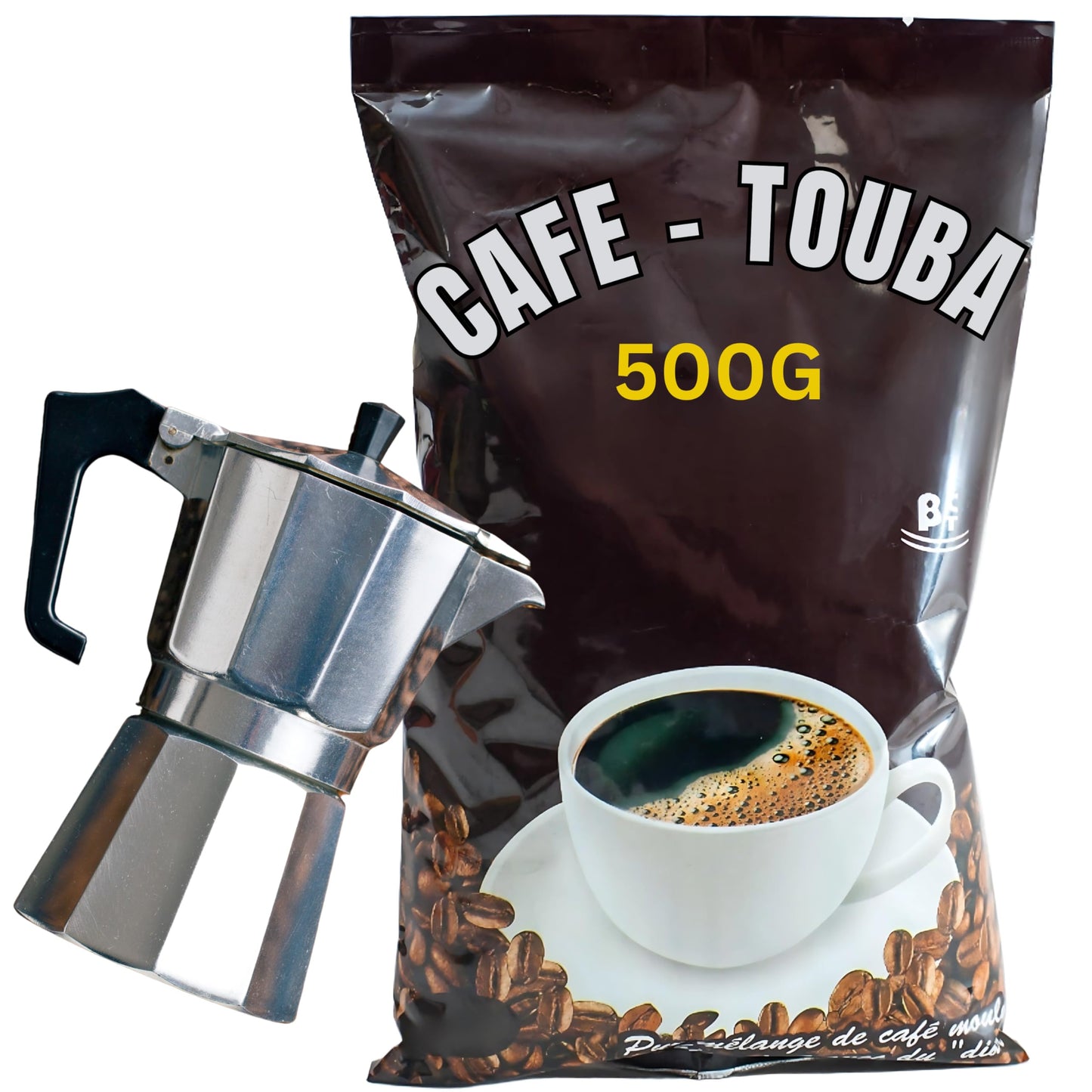 Bakhdad Coffee - Authentic Senegalese Spiced Coffee | 400g | Infused with Hwentea, Grains of Selim, Ethiopian Pepper, Negro Pepper & Uda Pepper