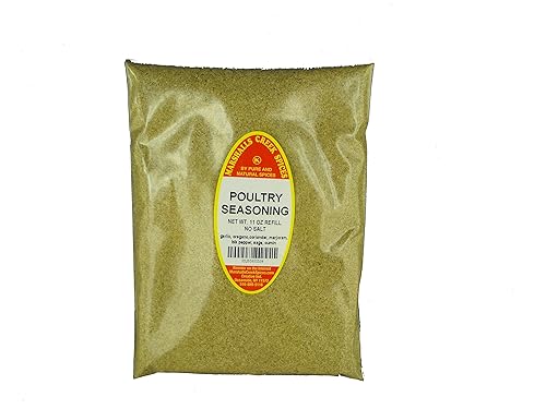 Marshall’s Creek Spices Kosher Poultry Seasoning No Salt Refill, 11 Ounce