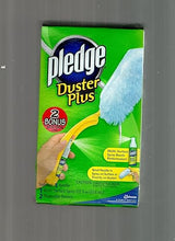 Pledge Duster Plus Kit,kit includes One handle and 2 duster refills