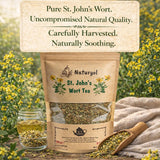 Naturyol St Johns Wort Tea,St Johns Wort Tea, Premium Dried Hypericum Perforatum (Loose Leaf), Naturally Caffeine-Free Herbal Tea,Pure, Clean
