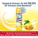 Lysol Disinfectant Spray, Lemon Breeze, 19 fl oz (Pack of 3)