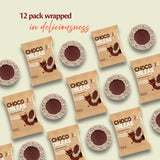 Las Sevillanas Chocolate Wafer Cookies with Amaranth, 12 Pack