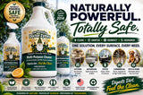 Multi-Purpose Cleaner - All Purpose Enzyme Based Cleaner & Natural Disinfectant Spray - Non-Toxic, Chemical-Free, Scent Free, Child & Pet Safe House