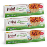 Jovial Organic Brown Rice Bucatini Pasta - Gluten Free Whole Grain Bucatini, Dairy Free, Made with 2 Ingredients, Non GMO, Artisan Crafted in Italy