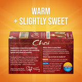 Twinings French Vanilla Chai Black Tea Individually Wrapped Bags, 20 Count (Pack of 1), Warm, Sweet & Spicy, Caffeinated, Enjoy Hot or Iced, 20
