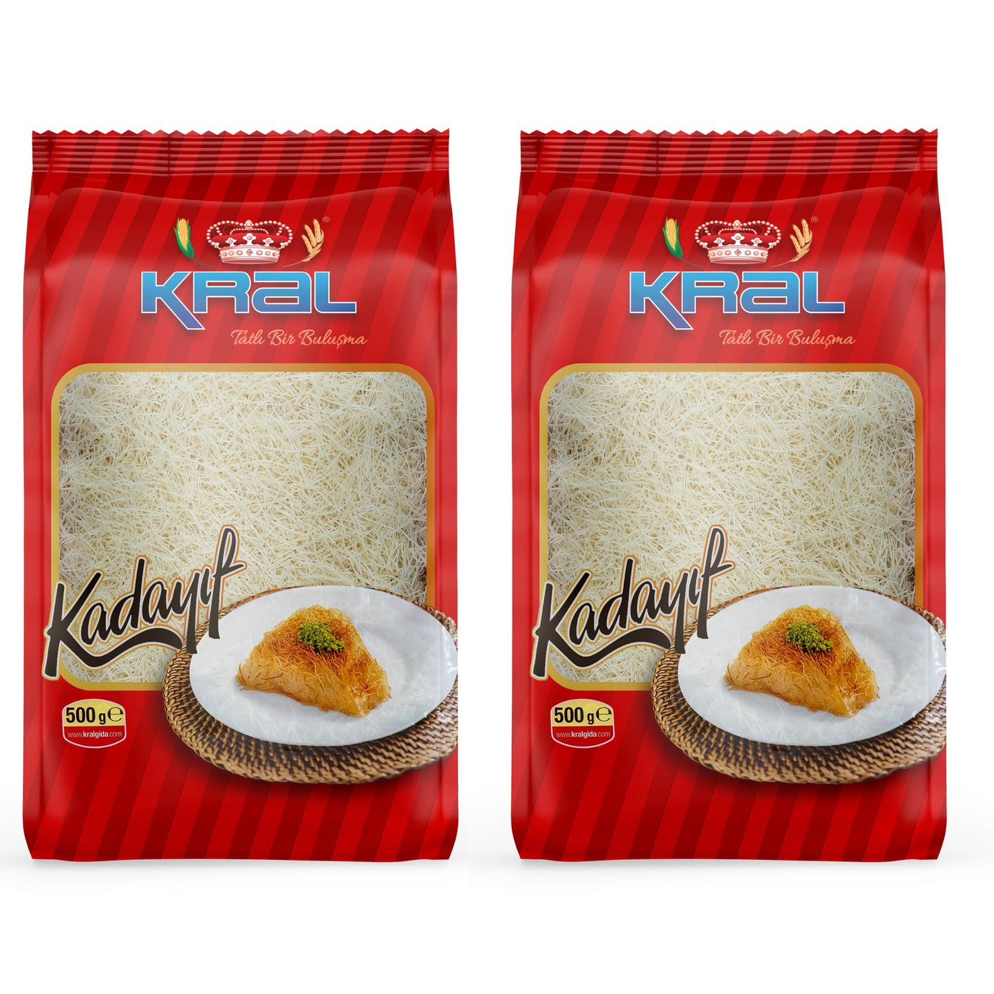Kral Kataifi Shredded Fillo Dough, Dried Kadayif Pastry Dough, Kataifi, Popular Syrup Sweetened Turkish Desserts, Shredded Phyllo Dough, Kunafa Dough