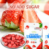 ONETANG Freeze-Dried Fruit Strawberry, 10 Pack Single-Serve Pack, Non GMO, Kosher, No Add Sugar, Gluten free, Vegan, Holiday Day Gifts, Healthy Snack