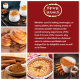 Spicy World Cinnamon Powder 5 LB Jar - Lab Tested for Lead - Ground Cassia Cinnamon Bulk, Great Authentic Spice for Coffee, Tea, Baking & Oatmeal