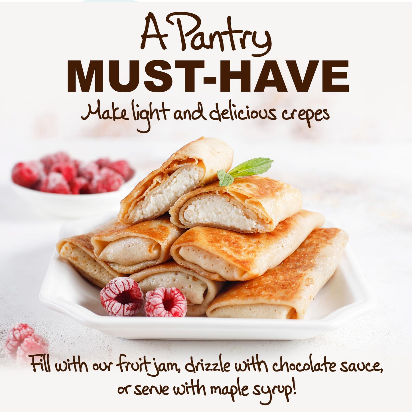 Stonewall Kitchen Traditional Crepe Mix, 16 Ounce