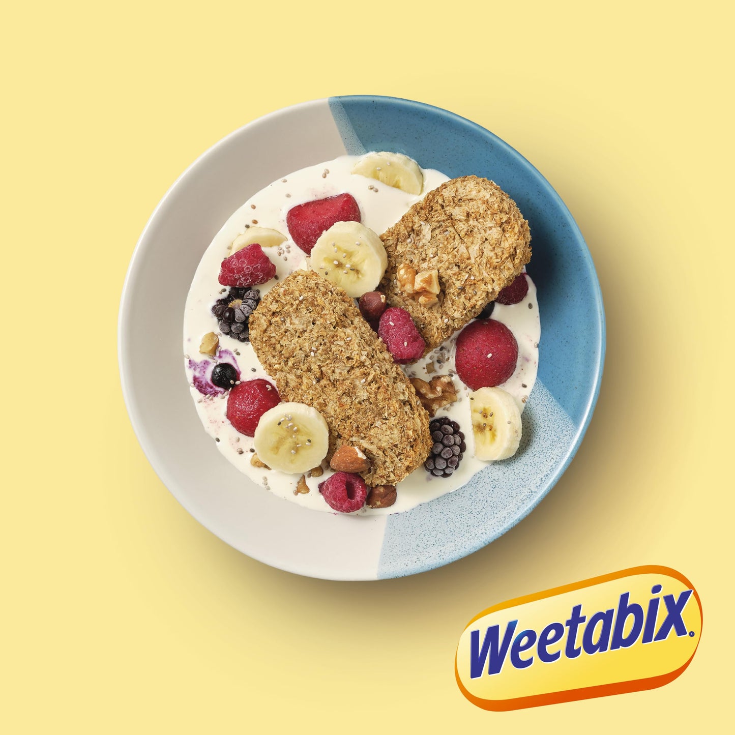 Weetabix Biscuits Whole Grain Cereal, Good Source of Fiber, Low in Fat, Heart Healthy, Vegan, Breakfast or Snack, 14 oz