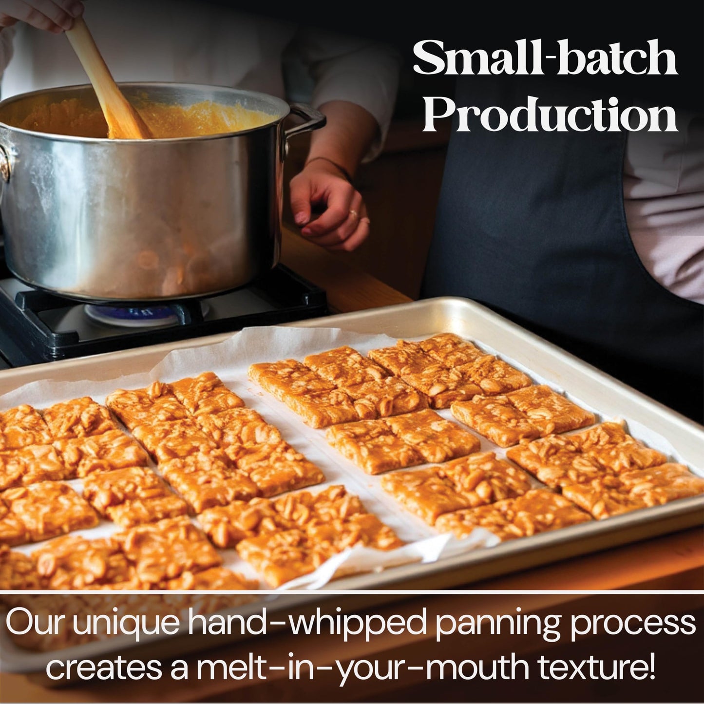 brittle-brittle Mixed Nut Brittle Candy, Handmade Gourmet Treat with Honey, Almonds, Cashews, Pecans, Gluten Free, Perfect Snack or Gift, 12 oz