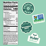 Back to Nature Cheezy Square Crackers, Non-GMO, Plant-Based Cheese Flavored Snack Cracker, Made with Wheat Flour, 5 oz Box