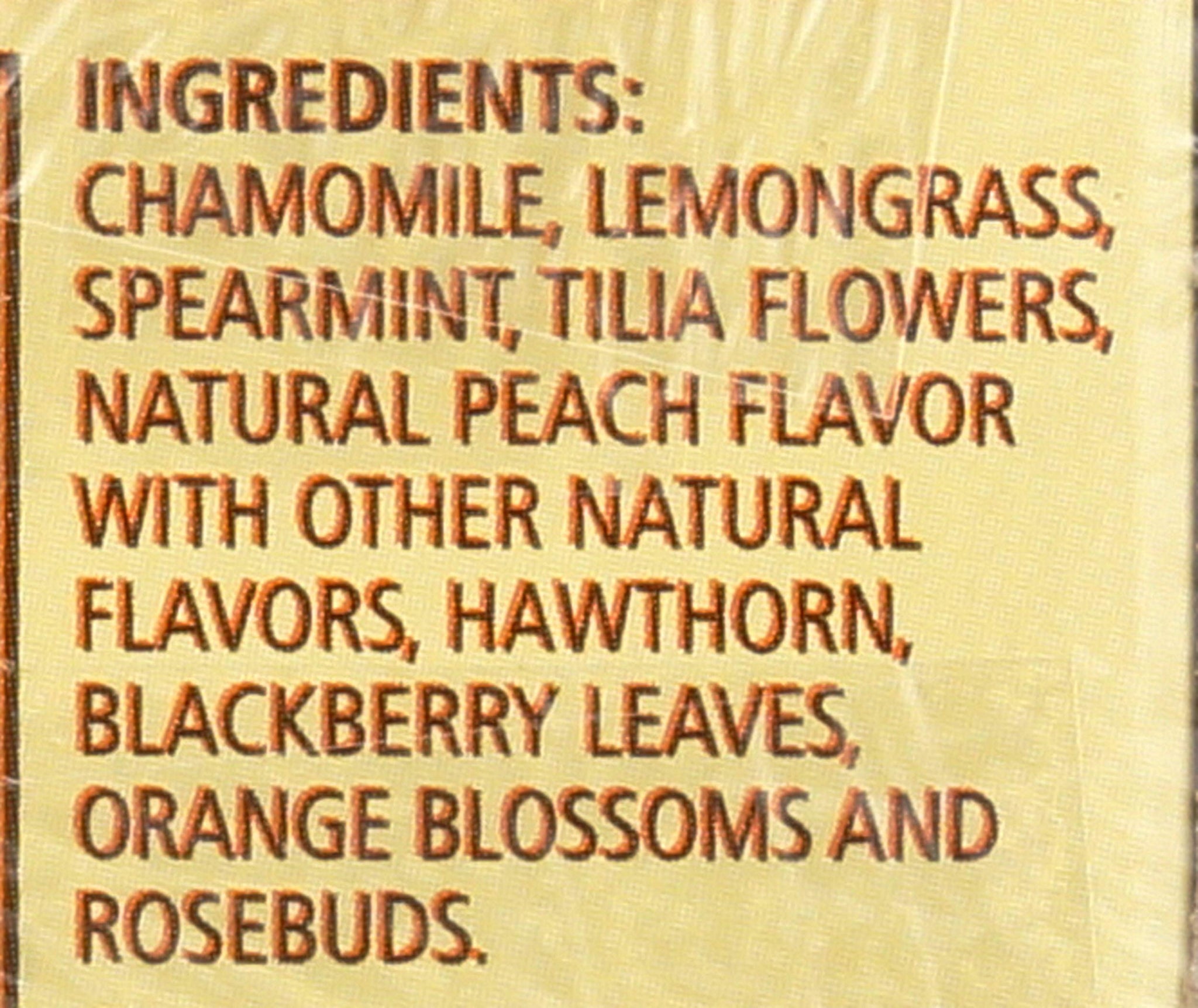 Celestial Seasonings Herbal Tea Caffeine Free Sleepytime Peach - 20 Tea Bags2