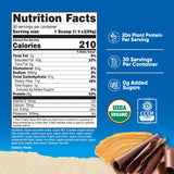 Nutricost Organic Vegan Meal Replacement Shake Powder (Chocolate Peanut Butter) - Certified USDA Organic and Gluten Free