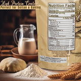 2.2 lb Vital Wheat Gluten | High-Protein, All-Natural Wheat Protein for Bread, Pizza Dough, Seitan, and More | Vegan & Keto-Friendly Baking Essential