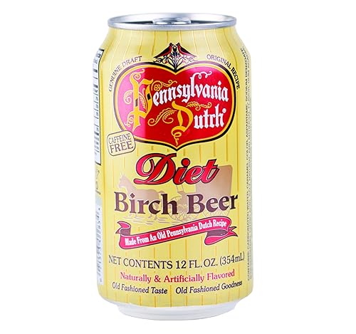 AmishTastes PA Dutch Diet Birch Beer, Protected With High-Density Foam, Favorite Amish Drink, 12 Oz. (Pack of 8)