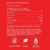 Elijah's Xtreme Ghost Pepper Hot Sauce, Handcrafted Award Winning Blend of Ghost Peppers, Habanero Garlic & Lime, Extreme Heat & Flavor