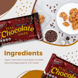 Lieber’s Vegan Semi-Sweet Real Chocolate Chips, 9 oz - Gluten Free, Dairy Free, Kosher Parve, Low Calorie Chocolate Chips for Baking (9 Oz Pack Of 3)