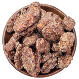 NY Spice Shop Apple Pie Pecans - 1 Pound Candied Whole Pecans Bulk - Healthy Snacks Mix Proteins - Crunchy Delicious Treat