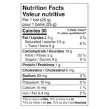 Fibre 1 Delights Bar, Lemon Flavour, 5ct, 125g/4.4oz, (Imported from Canada)