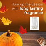 Glade PlugIns Refills Air Freshener, Scented and Essential Oils for Home and Bathroom, Golden Pumpkin & Spice, 1.34 Fl Oz, 2 Count