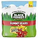 Black Forest Gummy Bears Candy, Made With Real Fruit Juice, Resealable 5-Pound Bulk Bag