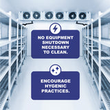 Active Element Freezer Cleaner - 2 Gallon | Deices and Cleans, Ready to Use, Commercial Strength, For Cold Storage, Works Down to -20°F