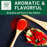 Spices Village Red Chili Powder, Medium Hot Ground Red Peppers for Cooking, 8 oz, Kosher Certified, Indian Chili Seasoning, Gluten Free, Non GMO