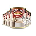 Caffe D’Vita Sugar Free Mocha Cappuccino Mix - Sugar Free Mocha Mix, Gluten Free, No Cholesterol, No Hydrogenated Oils, No Trans Fat, 99% Caffeine