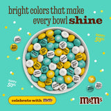 M&M'S 50th Birthday Milk Chocolate Candy, 2 lb Bulk Resealable Bag