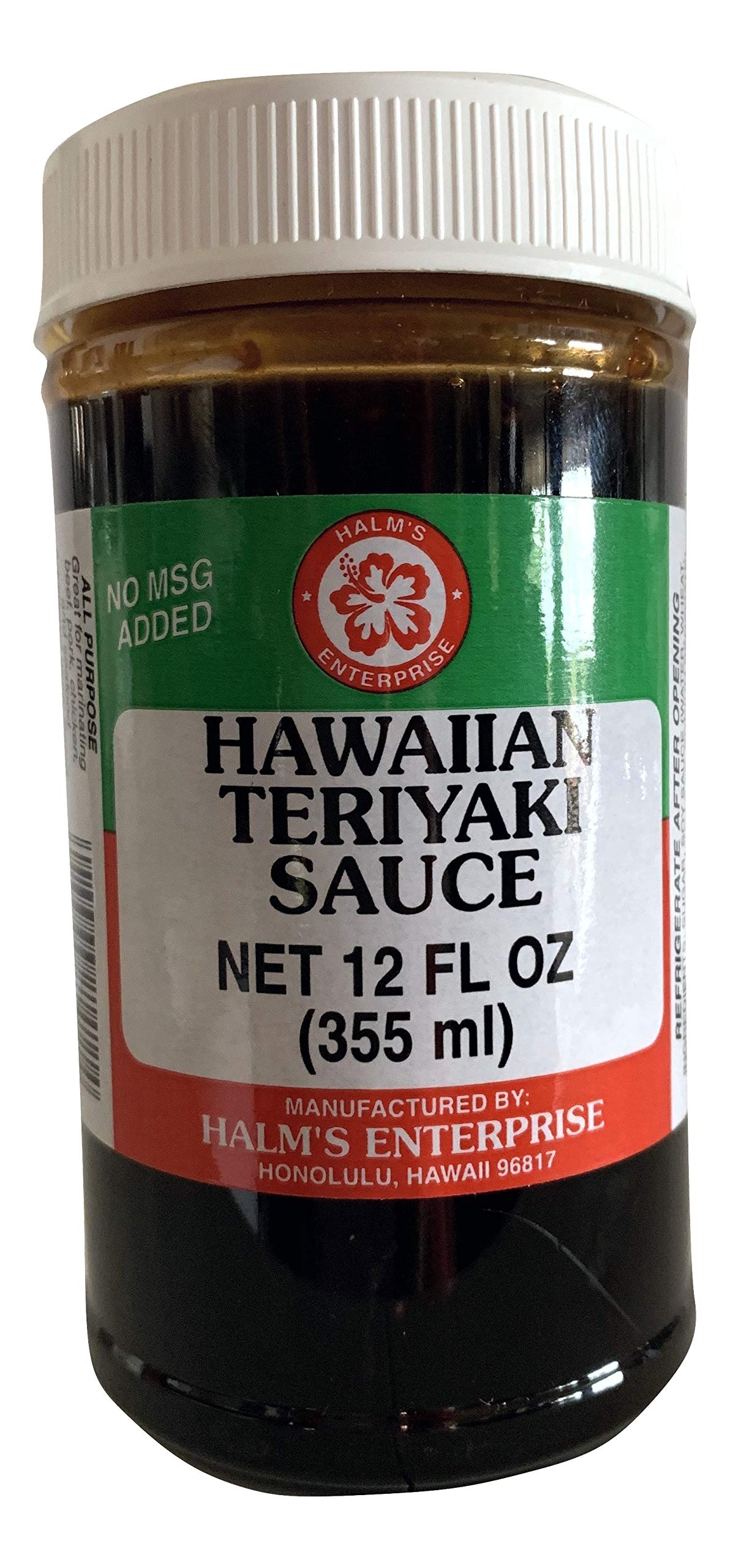 Halm's Hawaiian Teriyaki Sauce