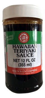 Halm's Hawaiian Teriyaki Sauce